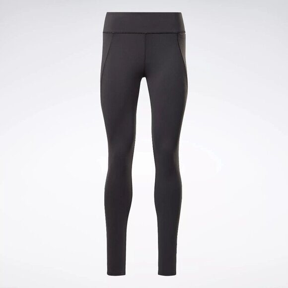 Reebok Lux High-Waisted Training Tights - Black, Size M, NWT - Picture 5 of 6